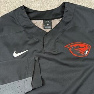 Nike Aeroloft Men's Medium Oregon State Black Convertible Windbreaker Pullover